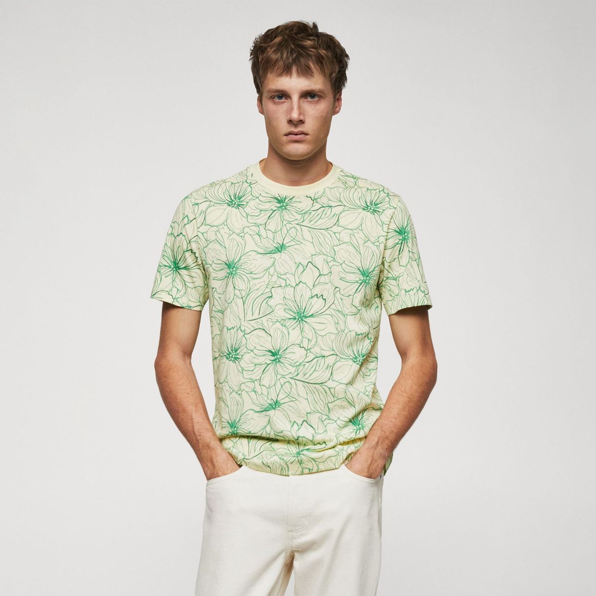 MANGO - Polo 100% Algodón Hombre Mango