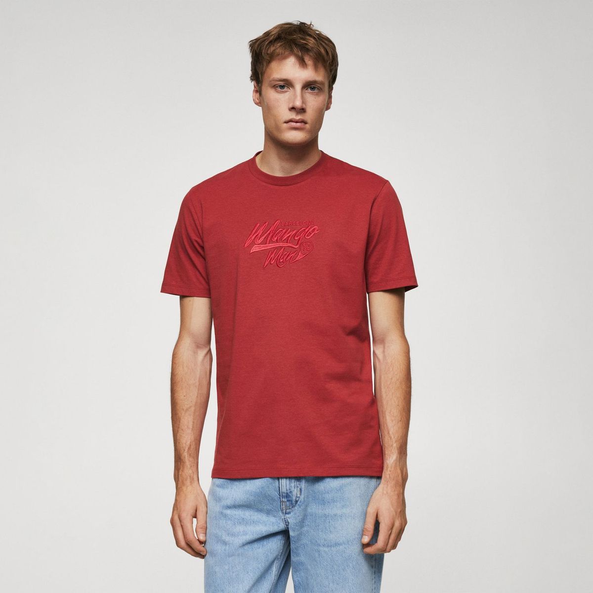 MANGO - Polo 100% Algodón Hombre Mango