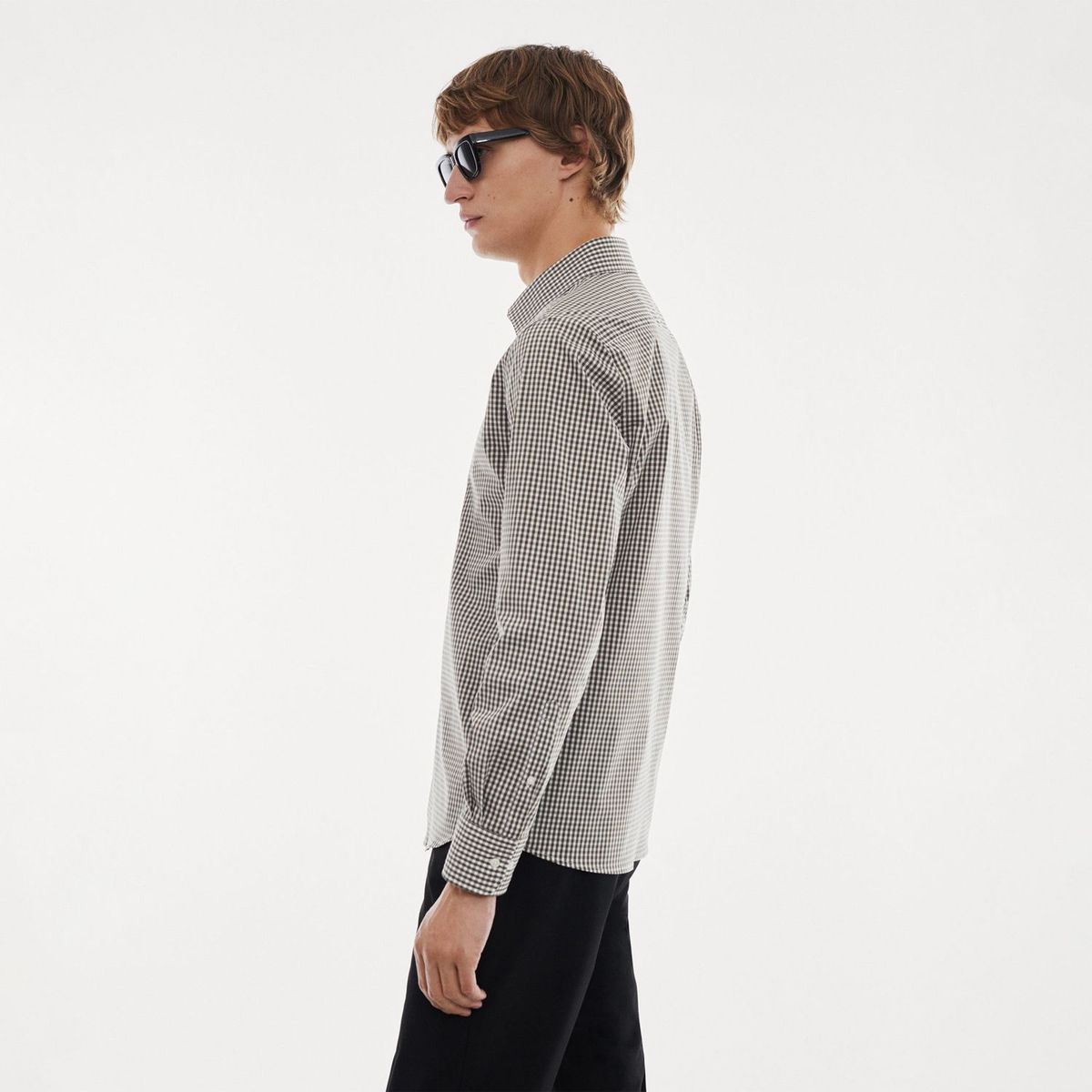 MANGO - Camisa Algodón Hombre Mango Fácil Planchado