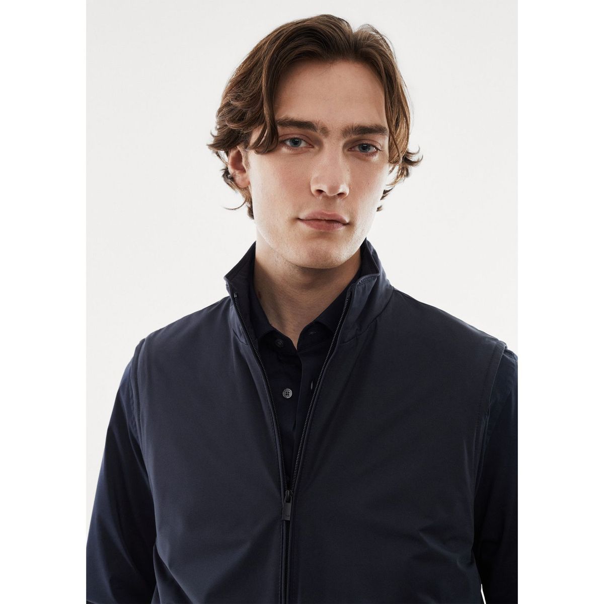 MANGO - Chaleco Casual Hombre Mango Termorregulador / Repelente Al Agua