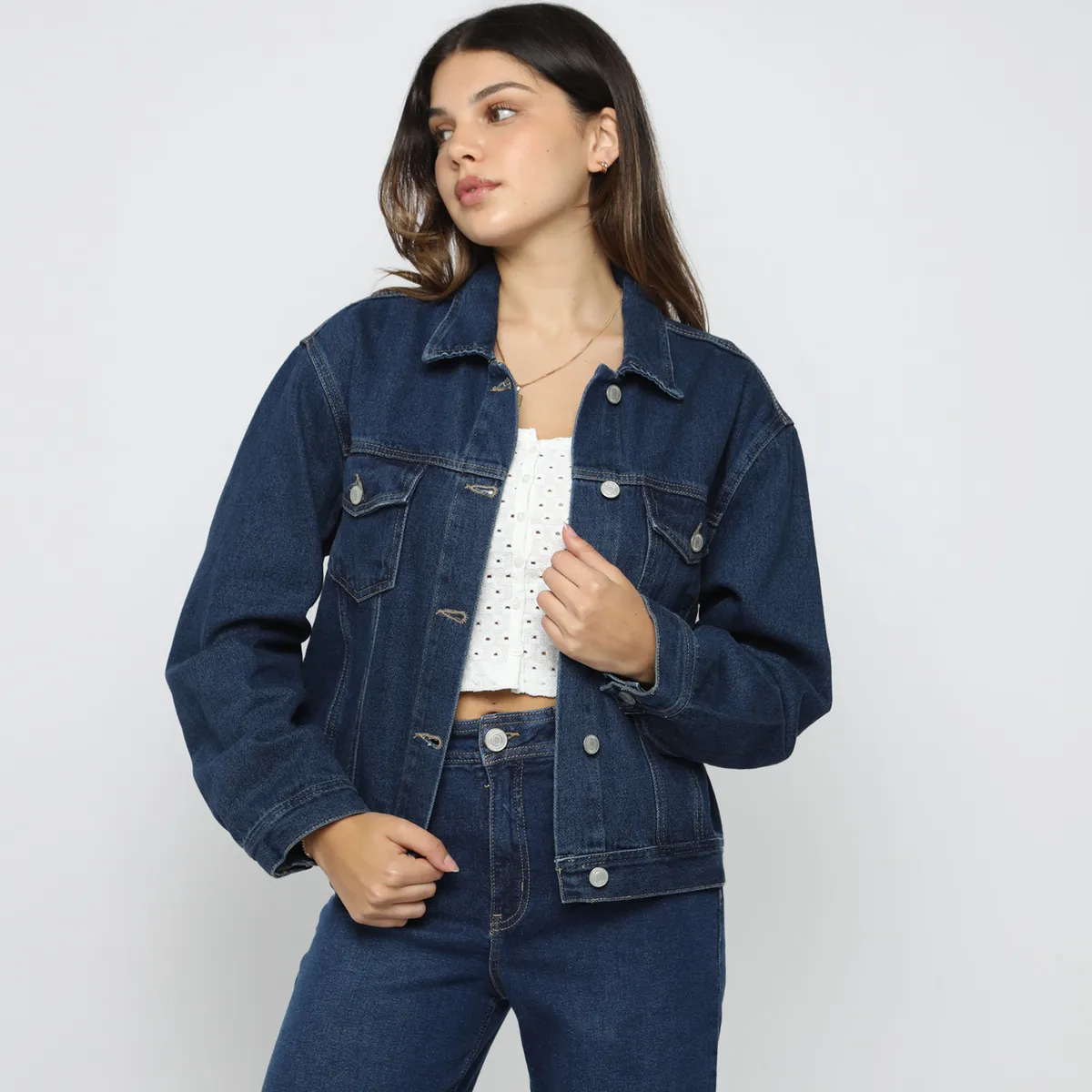 SYBILLA - Casaca de Jean Mujer Sybilla