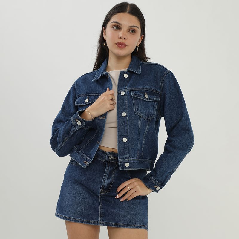 SYBILLA - Casaca de Jean Mujer Sybilla