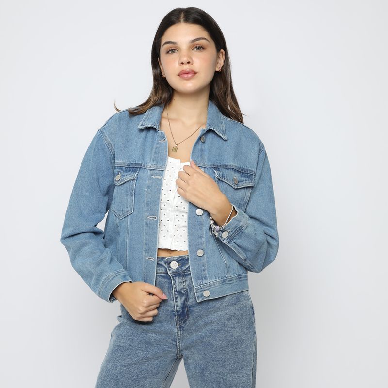 SYBILLA - Casaca de Jean Mujer Sybilla