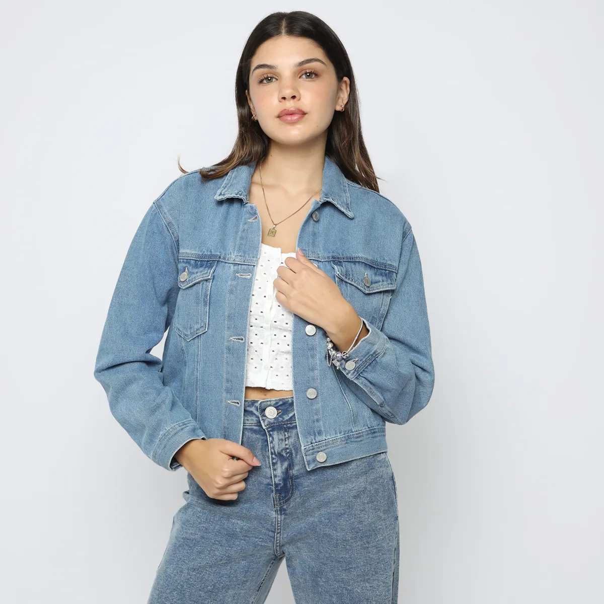 SYBILLA - Casaca de Jean Mujer Sybilla