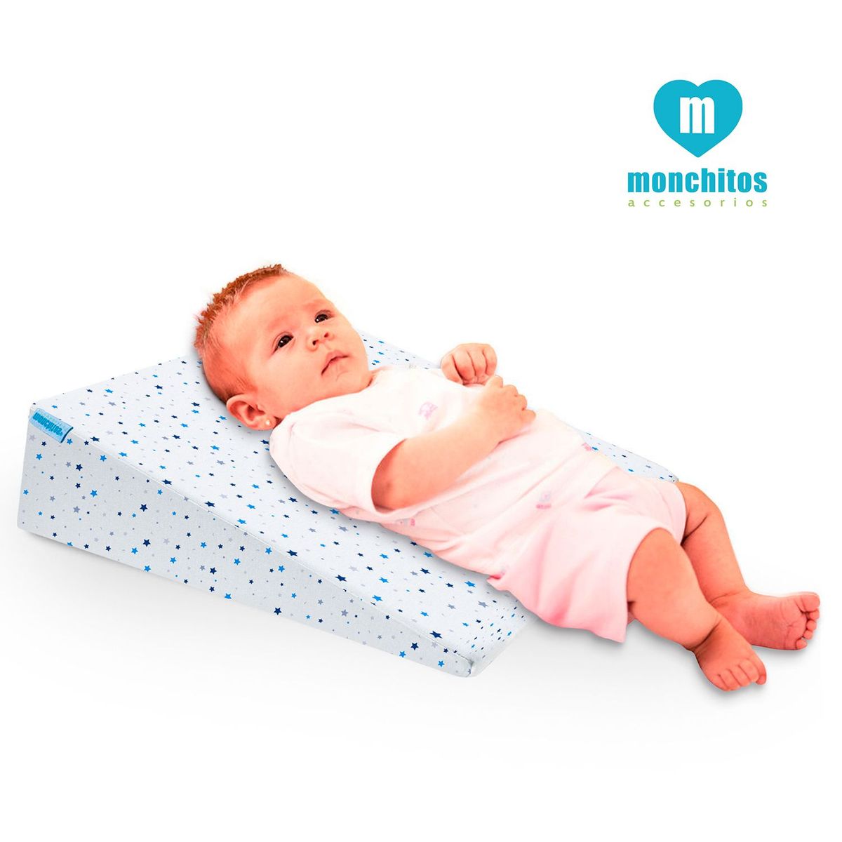 MONCHITOS - Almohada Bebe Antireflujo Xtraconfort