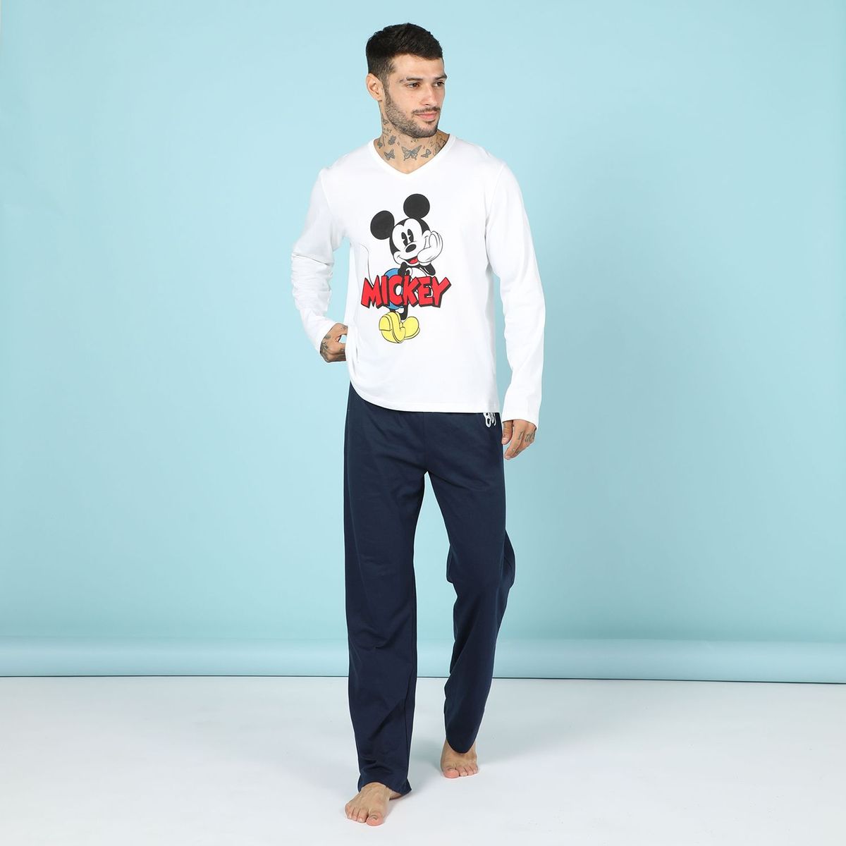 BEARCLIFF - Pijama 100% Algodón Hombre Bearcliff