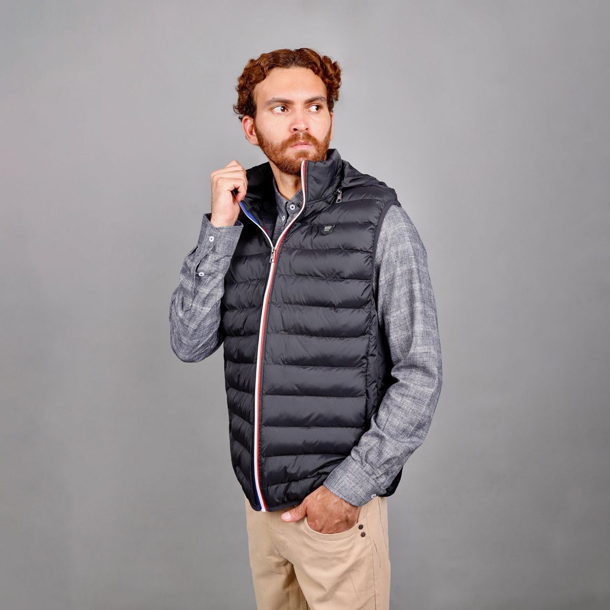 PIERRE CARDIN - Chaleco Casual Hombre Pierre Cardin