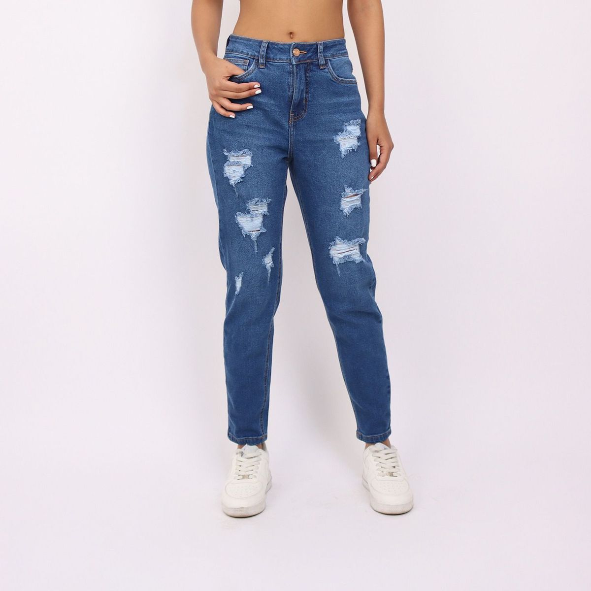 KAYRA POBLET - Jean Algodón Mujer Kayra