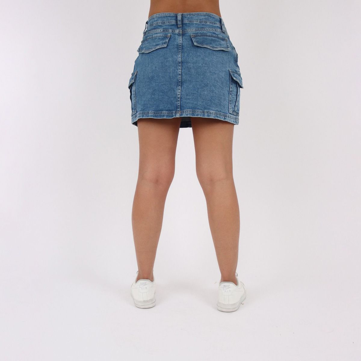 KAYRA POBLET - Falda Corta Algodón Mujer Kayra