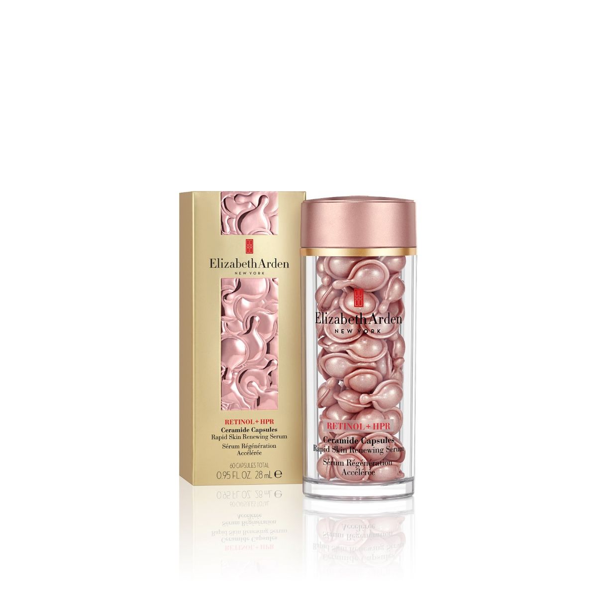 ELIZABETH ARDEN - Retinol + Hpr Ceramide Capsules Sérum Alisador De Arrugas 60 Cápsulas