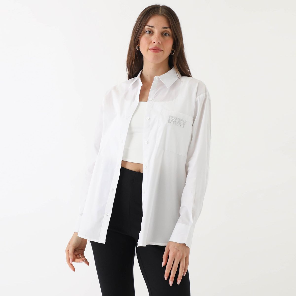 DKNY - Camisa Manga Larga Mujer Dkny