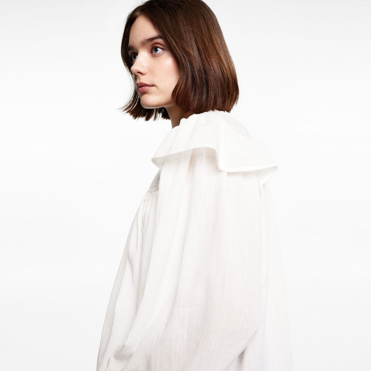 MANGO TEEN - Blusa Algodón Mujer Mango Teen