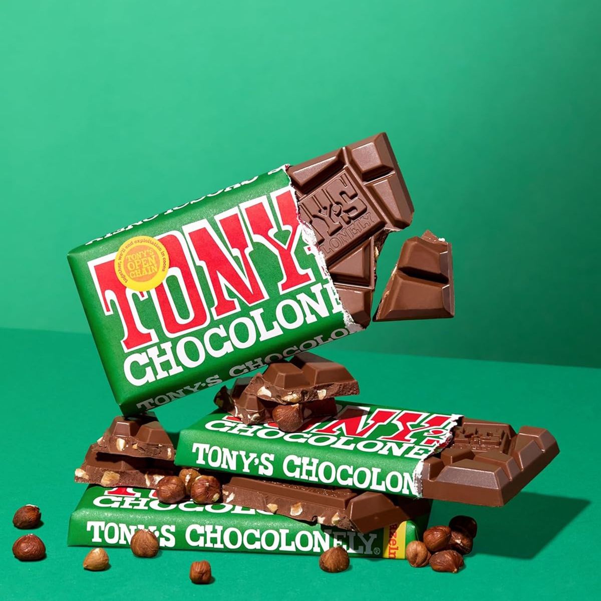 TONYS CHOCOLONELY - Chocolate Tonys Avellanas X3un