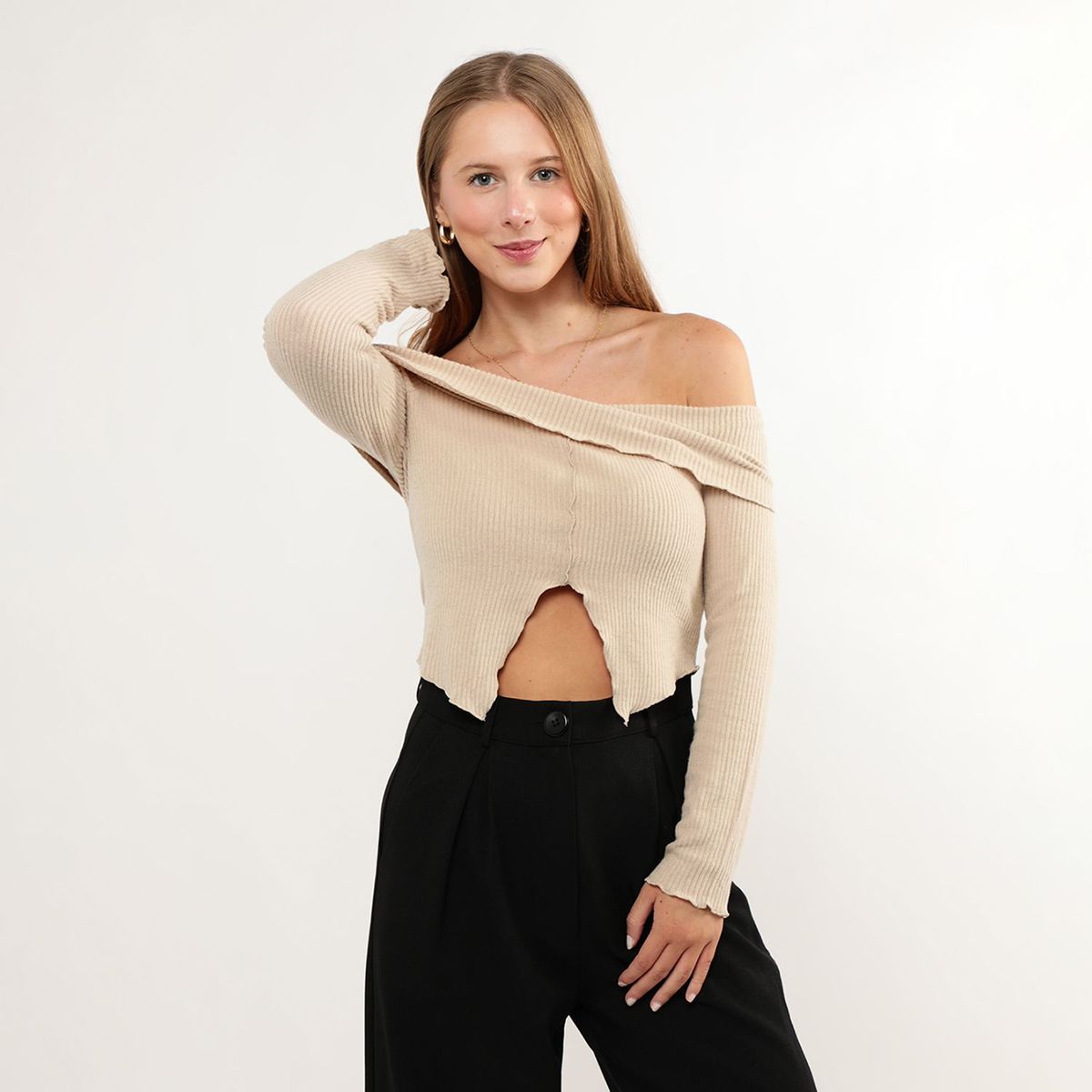 DENIMLAB - Chompa Casual Mujer Denimlab