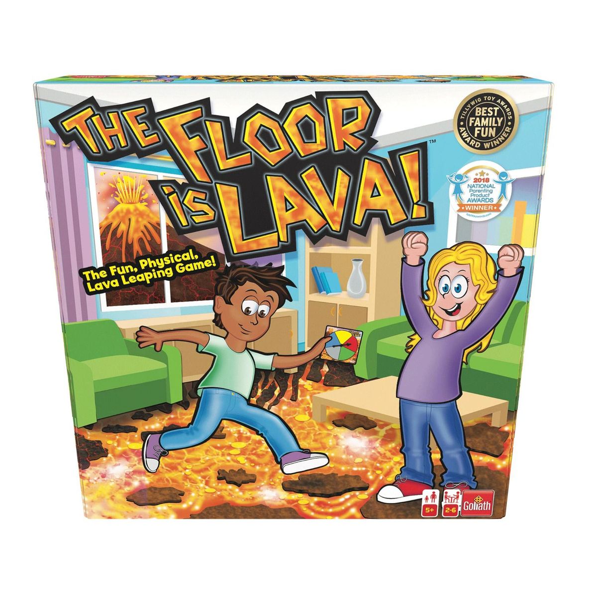 GOLIATH - Juego De Mesa El Piso Es Lava Goliath