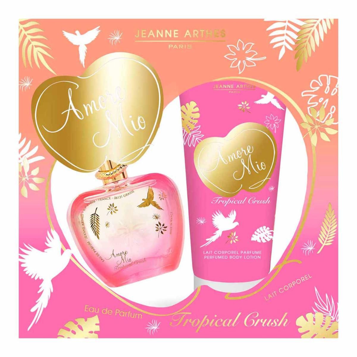 JEANNE ARTHES - Set Amore Mio Tropical Crush Edp 100 Ml + Body Lotion 200 Ml Mujer
