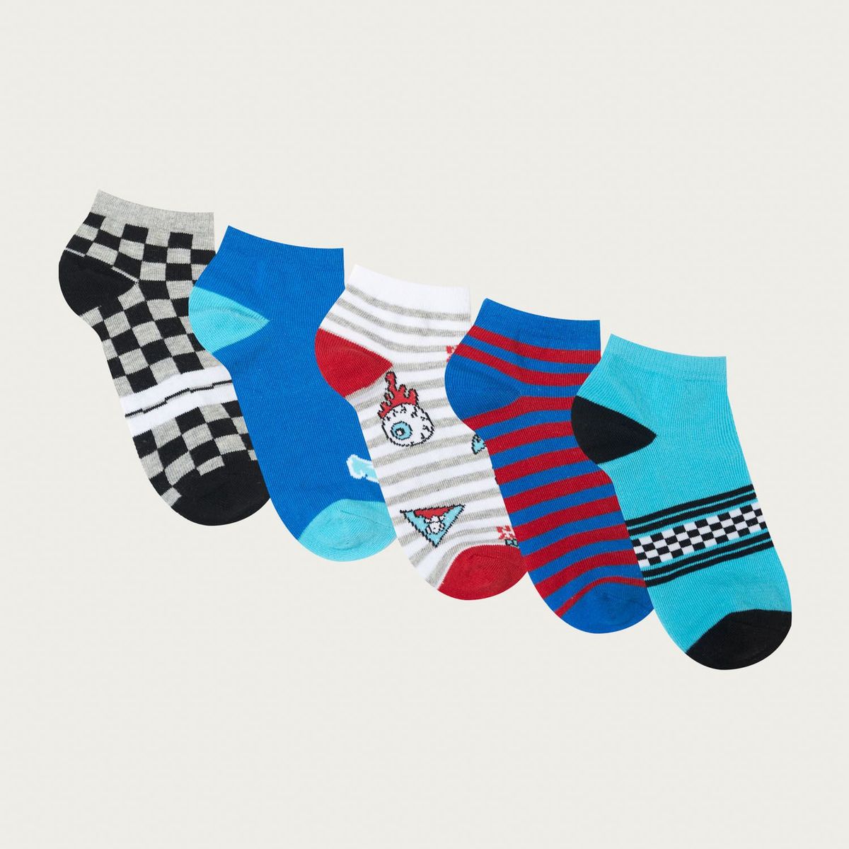 PALMERS - Media Niño Pack X5 Pares Algodón Orgánico Palmers