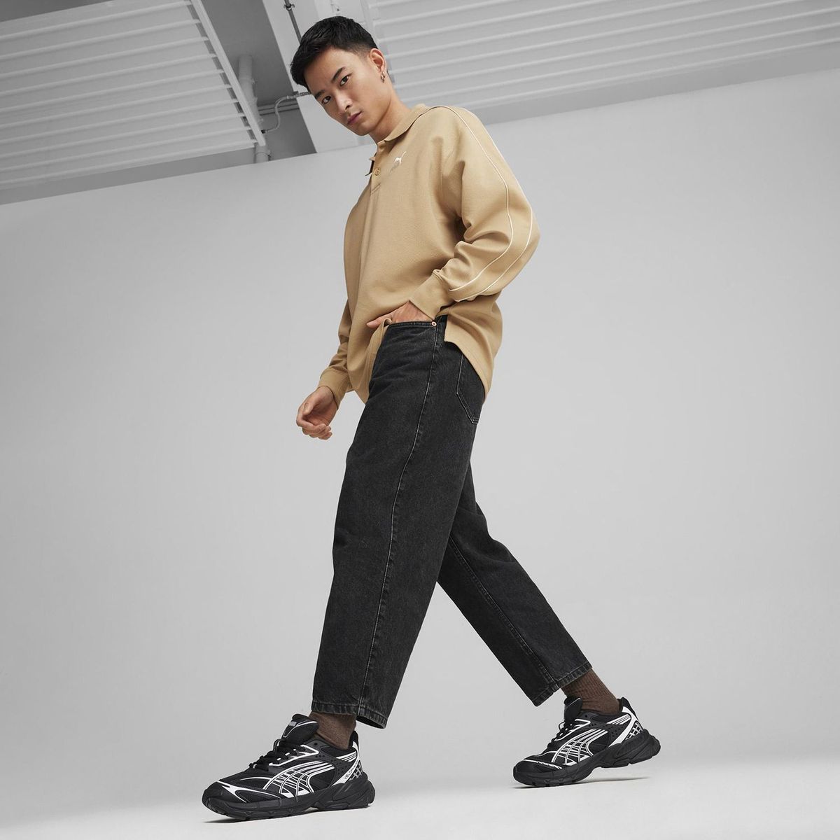 PUMA - Zapatillas urbanas Hombre Velophasis Always On Negro