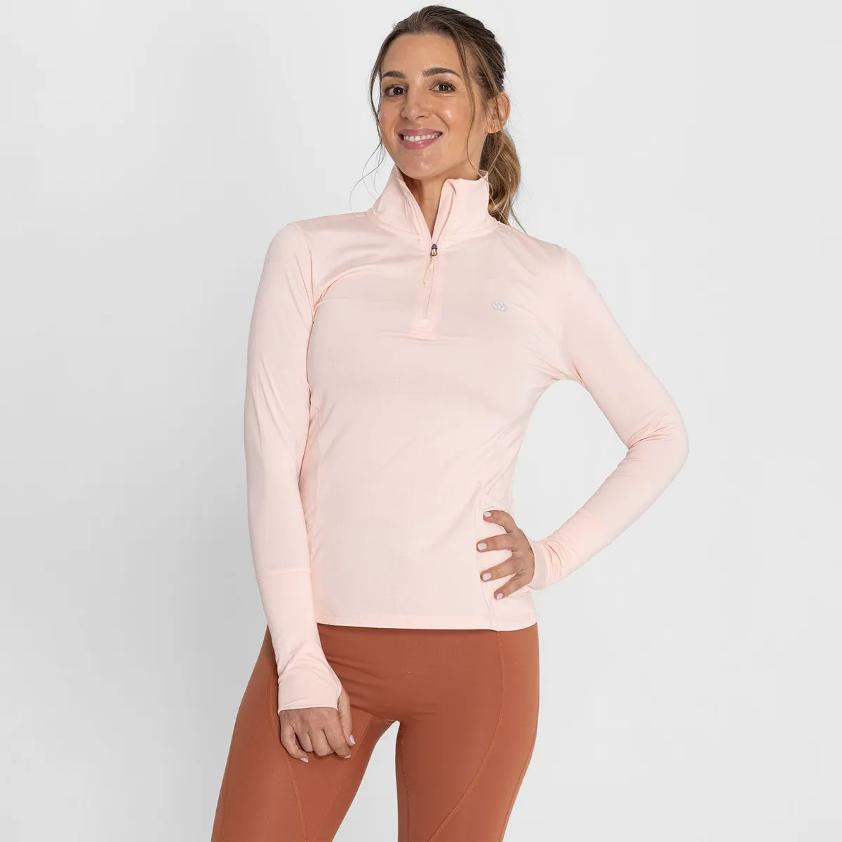 BSOUL - Polo Manga Larga Deportivo Mujer Bsoul