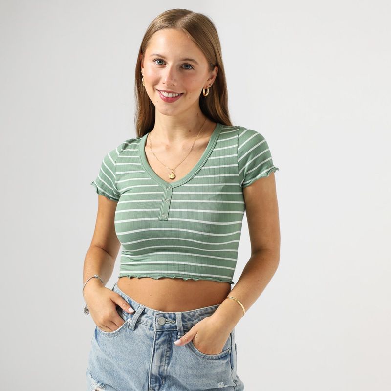 SYBILLA - Polo Manga Corta Mujer Sybilla