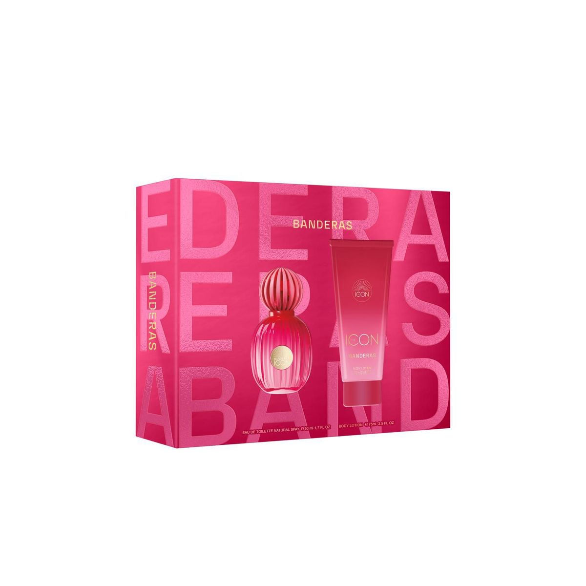 ANTONIO BANDERAS - Set Banderas The Icon Fem 50ml Vp + Body Lotion75ml Mujer