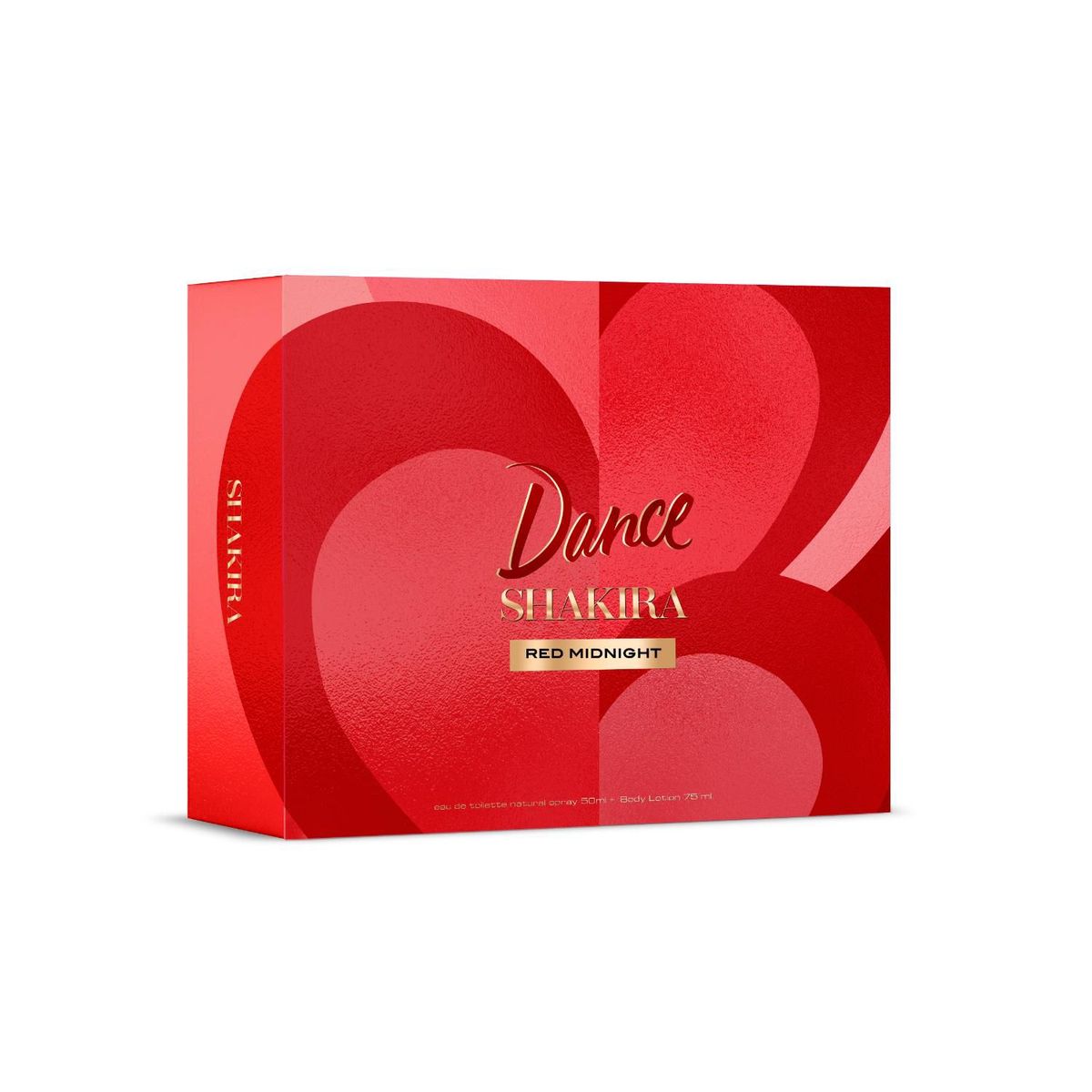SHAKIRA - Set Shakira Dance Red Midnight Eau De Toilette 50ml + Body Lotion Mujer