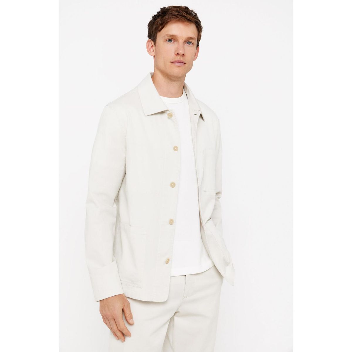 CORTEFIEL - Sobrecamisa Algodón Hombre Cortefiel