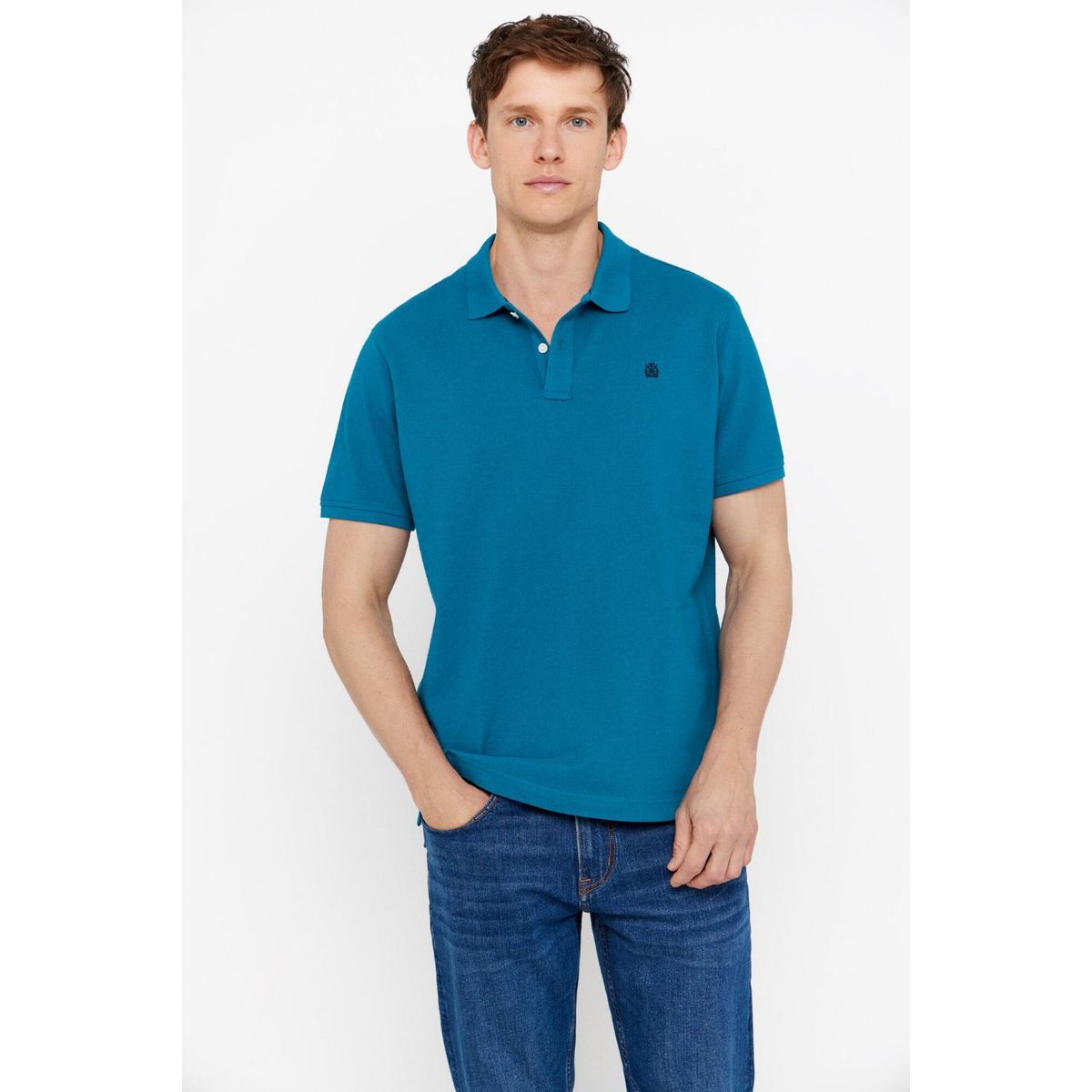 CORTEFIEL - Polo 100% Algodón Hombre Cortefiel