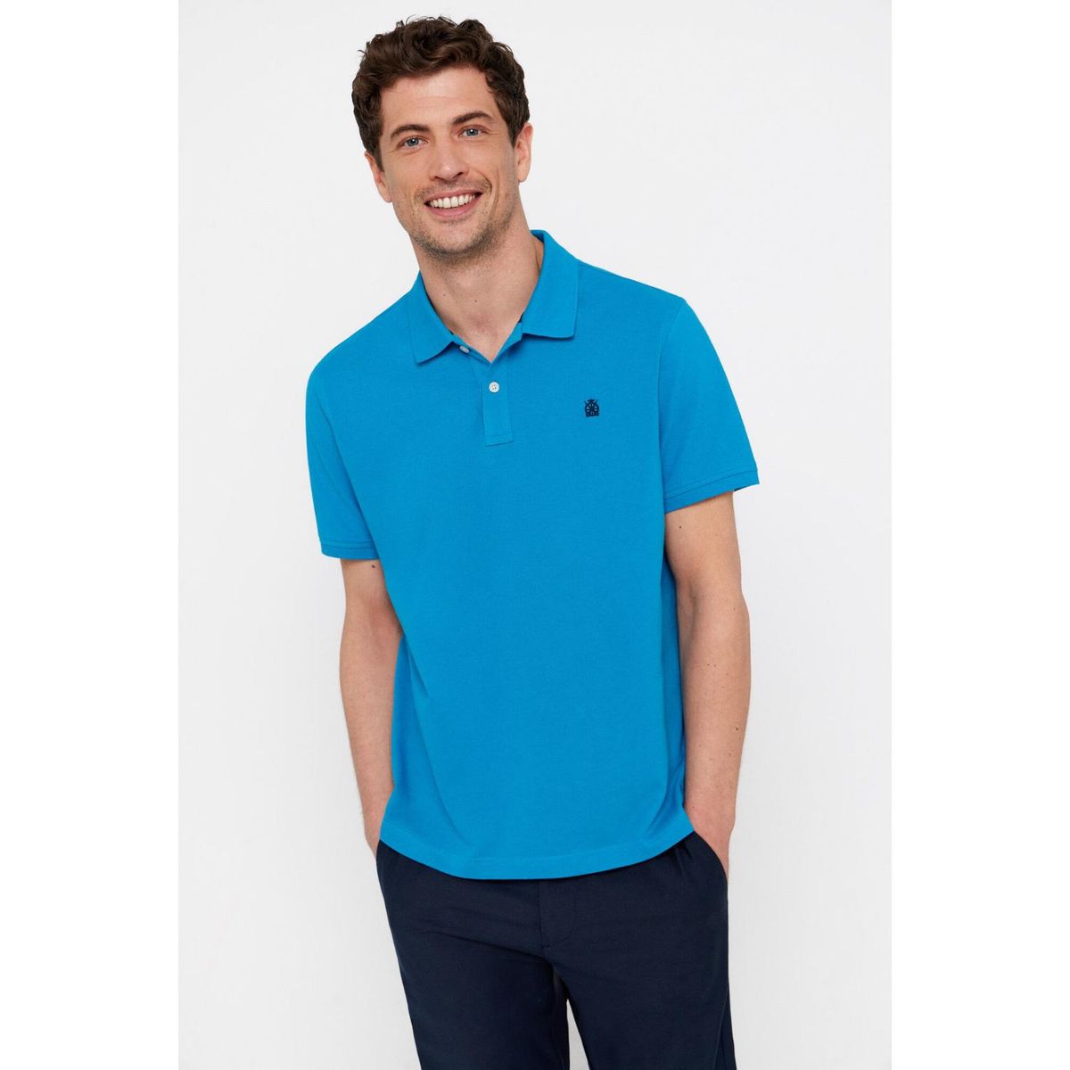 CORTEFIEL - Polo 100% Algodón Hombre Cortefiel