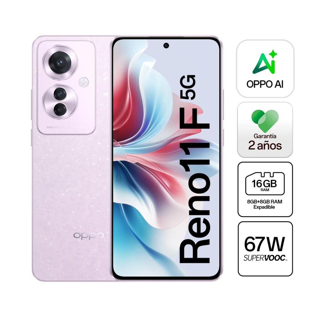 OPPO - Oppo Reno 11F 256GB