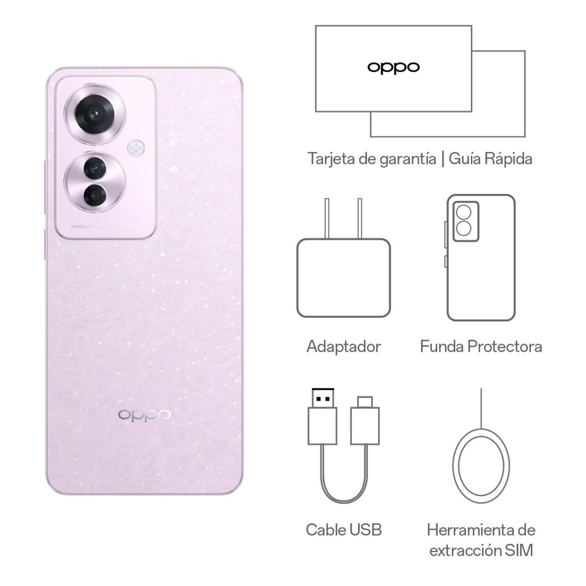 OPPO - Oppo Reno 11F 256GB