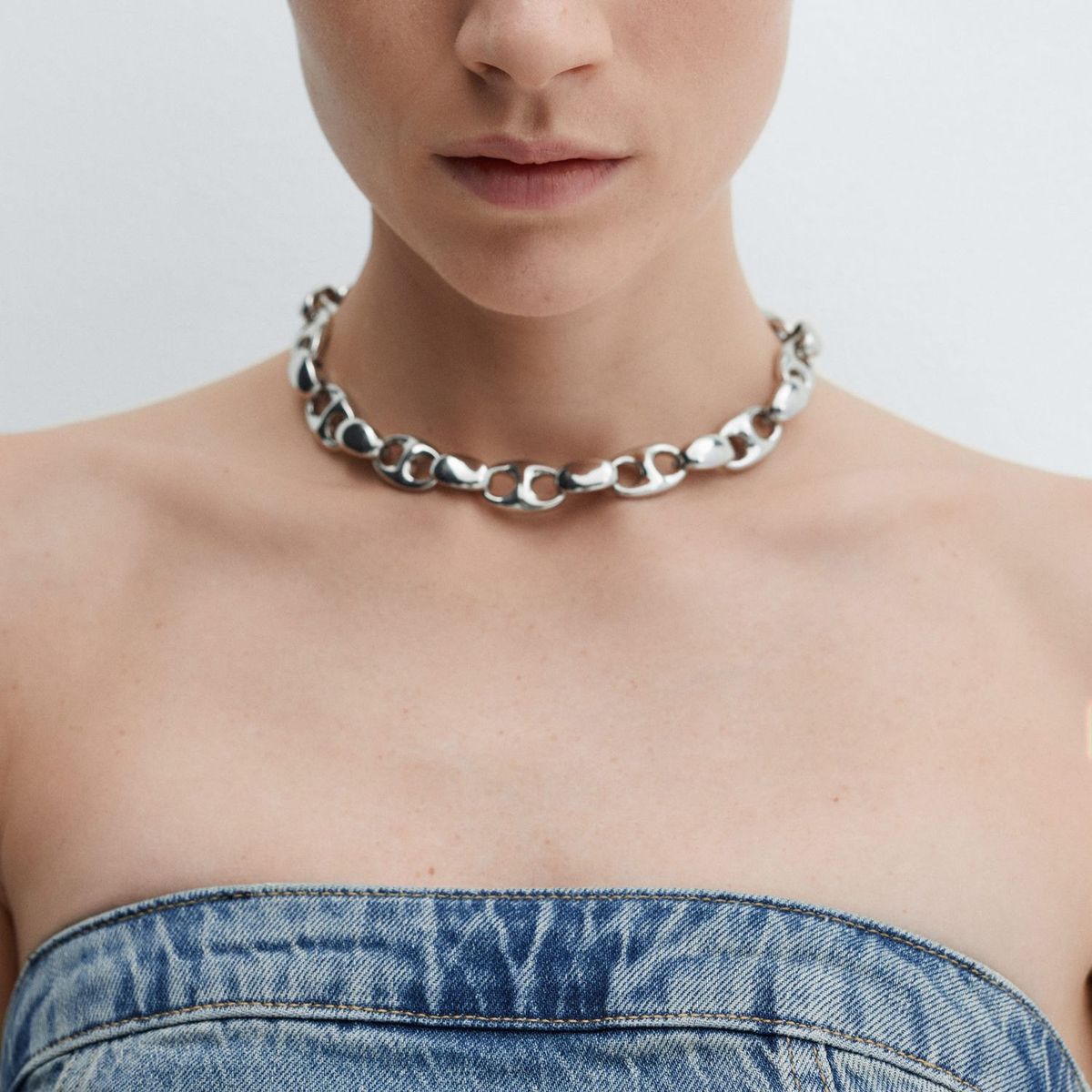 MANGO - Vestido Algodón Mujer Mango