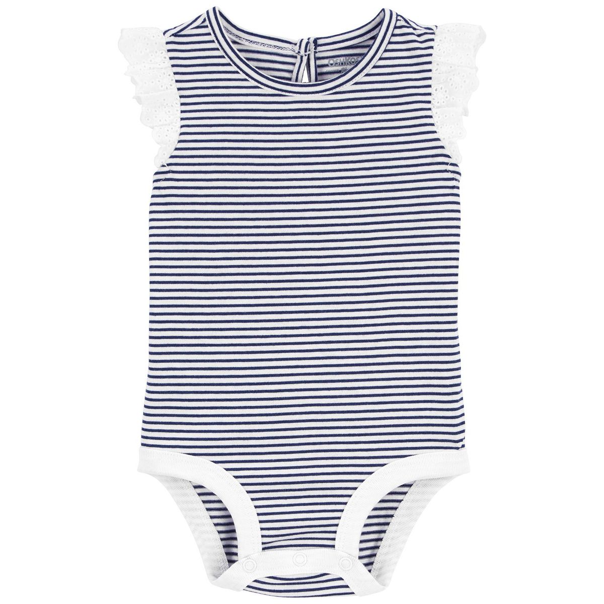 OSHKOSH - SU24 IG Flutter Sleeve BS Blue Stri