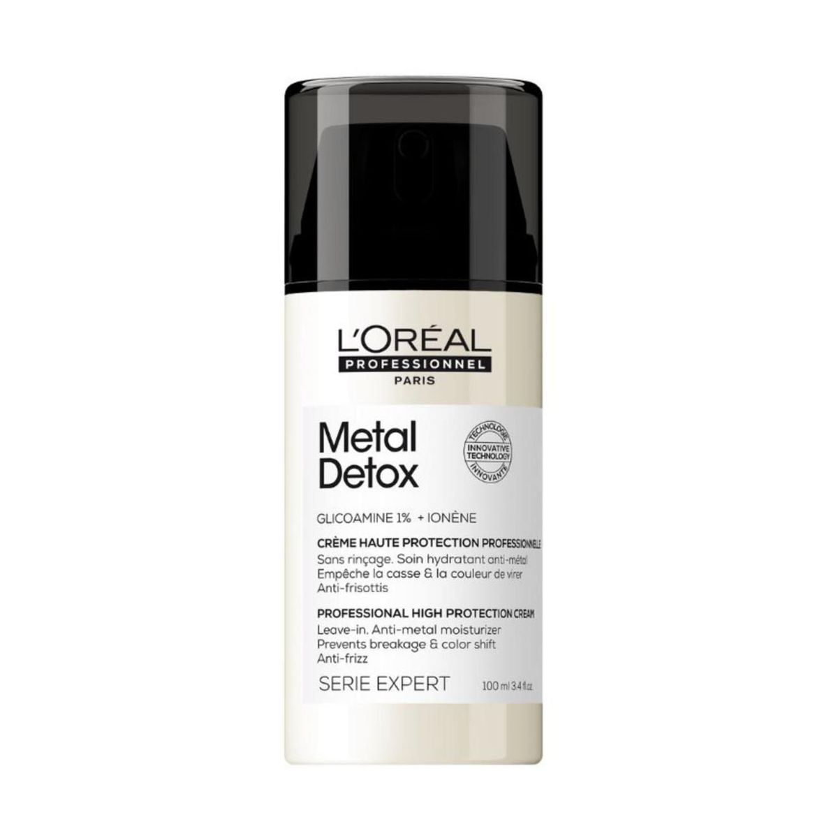 LOREAL PROFESSIONNEL - Termoprotector En Crema Para Peinar Metal Detox Para Todo Tipo De Cabello Loreal Professionnel  100Ml