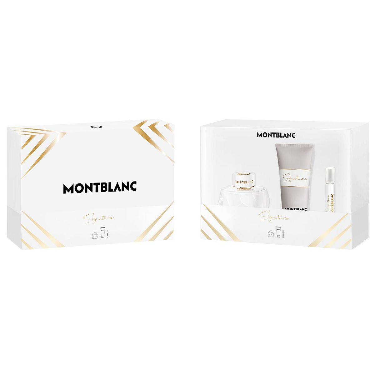 MONTBLANC - Set Montblanc Signature Eau De Parfum 90 Ml + Body Lotion 100 Ml + Eau De Parfum 7.5 Ml Mujer