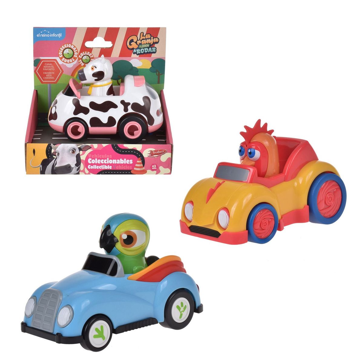 LA GRANJA DE ZENON - Auto A Fricción De 13 Cm La Granja De Zenon Aleatorio