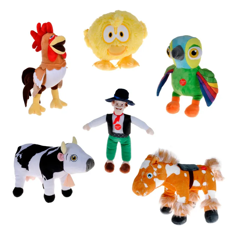 LA GRANJA DE ZENON - Peluche Musical 20 Cm La Granja De Zenon Aleatorio