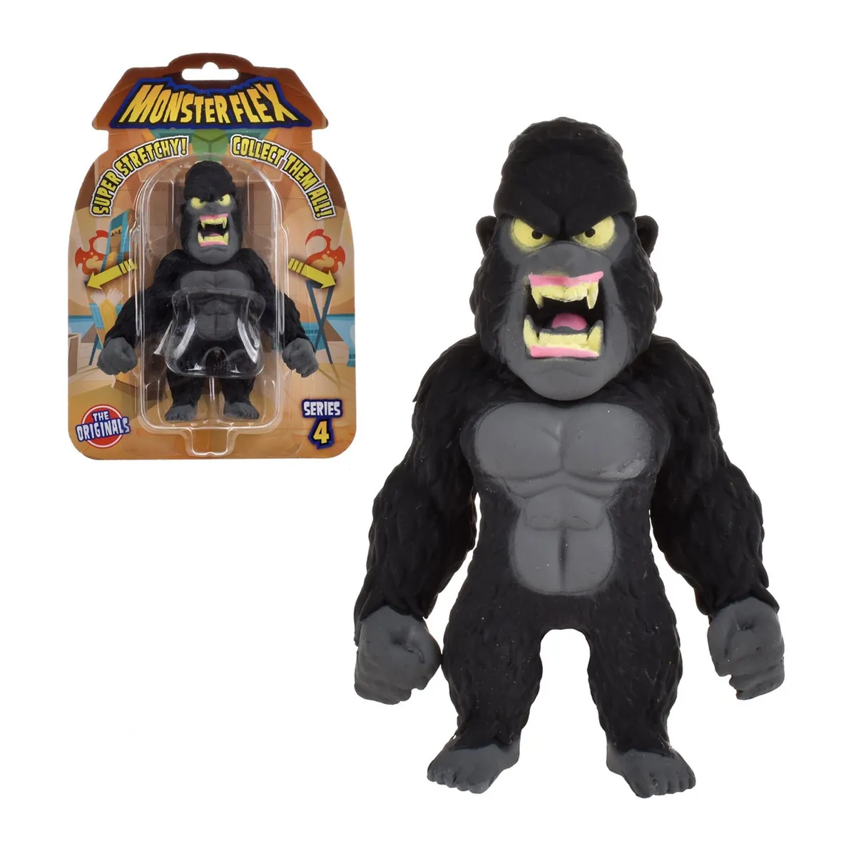 DIRAMIX - Figura Strech De Goma De 15 Cm Monster Flex