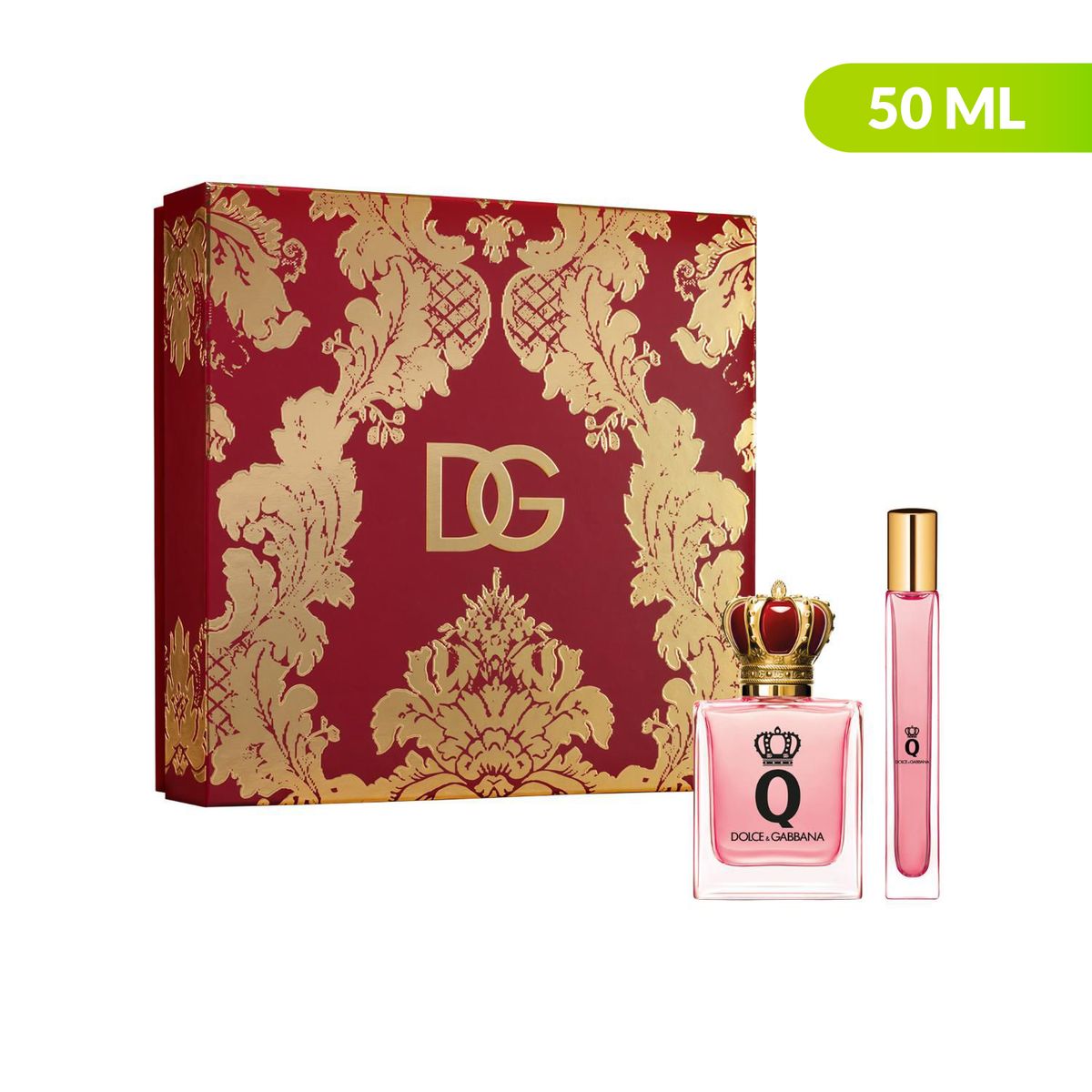 DOLCE&GABBANA - Set De Fragancia Q Eau De Parfum 50 Ml + Travel Spray 10ml Dolce E Gabbana Mujer