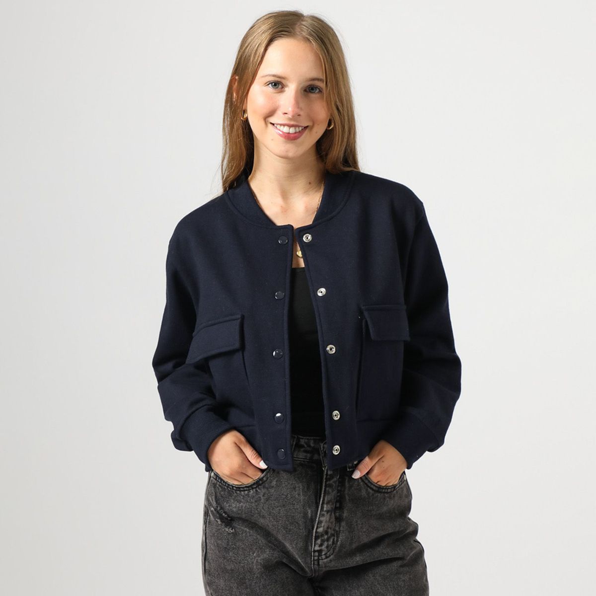 AMERICAN ABBEY - Bomber Algodón Mujer American Abbey