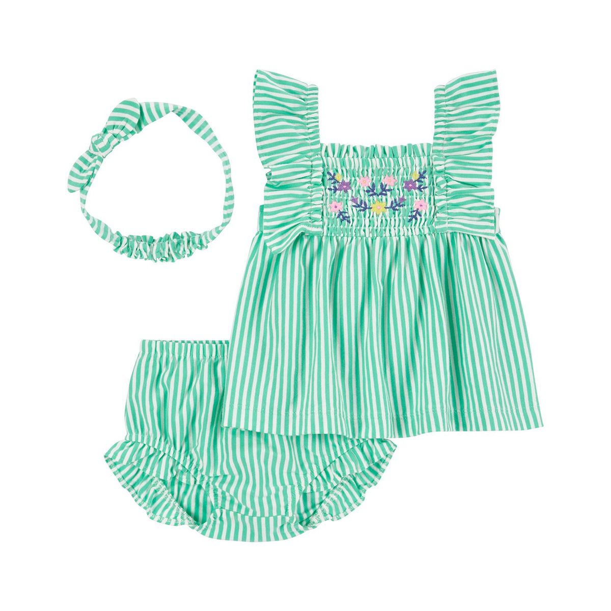 CARTER'S - Conjunto 3 Piezas Bebé Niña Algodón Carters