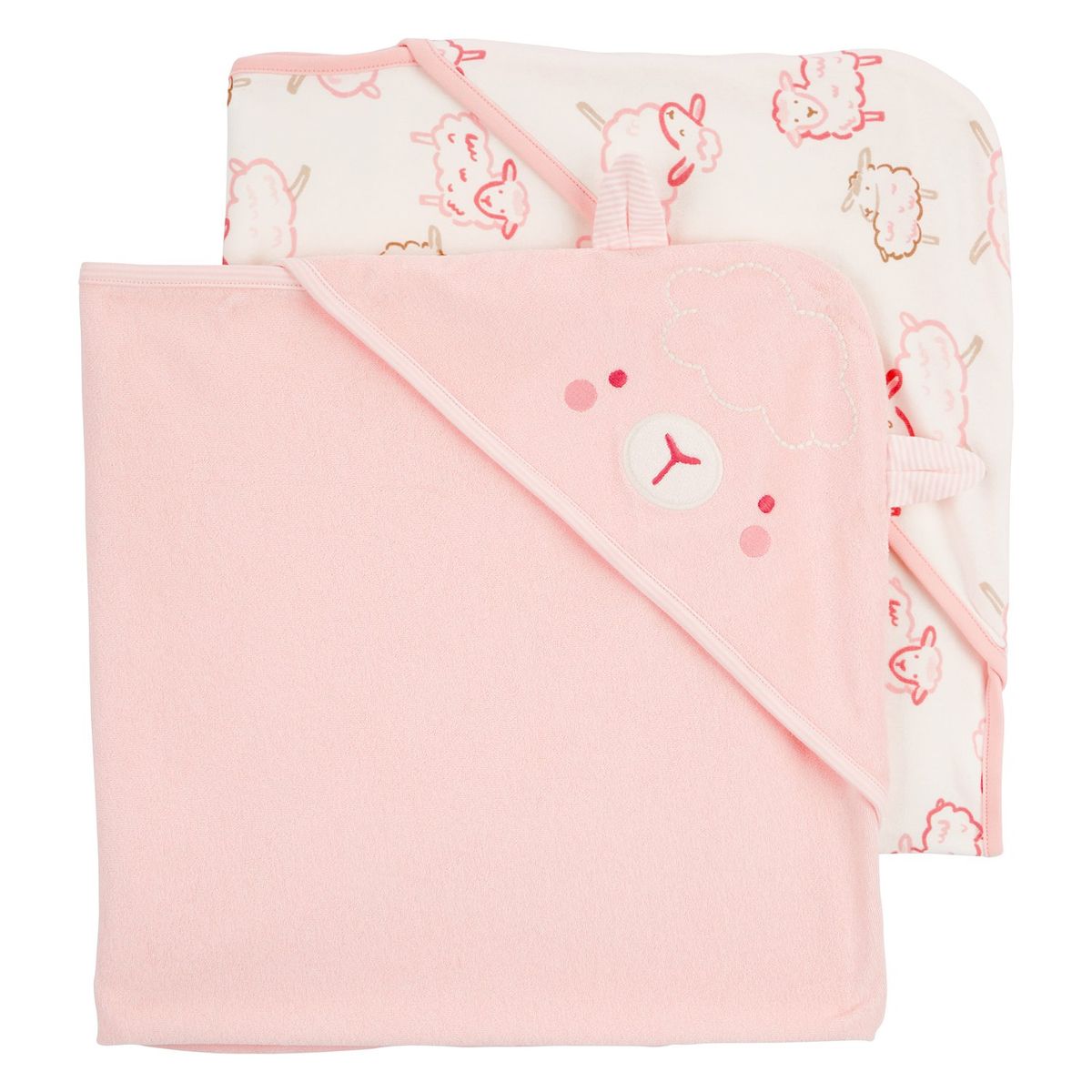 CARTER'S - Toalla Pack X2 Bebé Niña Algodón Carters