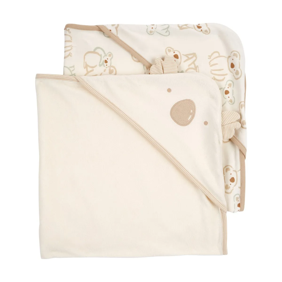 CARTER'S - Toalla Pack X2 Bebé Niño Niña Carters