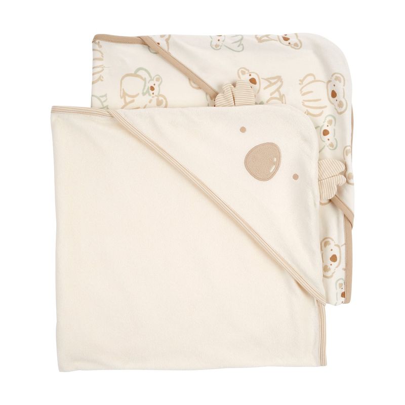 CARTER'S - Toalla Pack X2 Bebé Niño Niña Carters