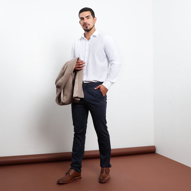 BASEMENT - Camisa Algodón Hombre Basement