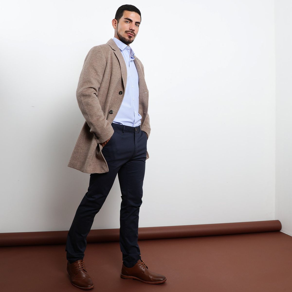 BASEMENT - Camisa Algodón Hombre Basement