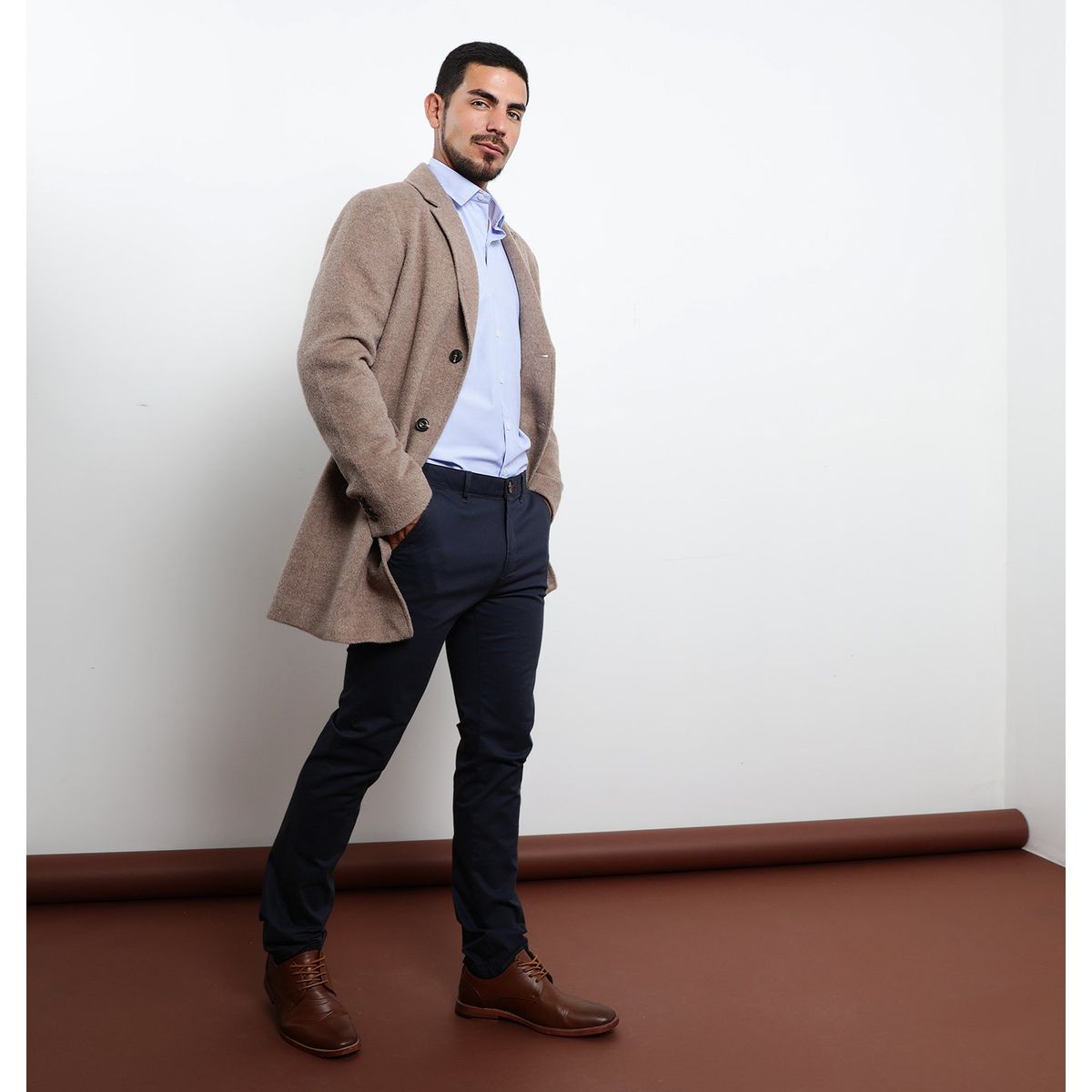 BASEMENT - Camisa Algodón Hombre Basement