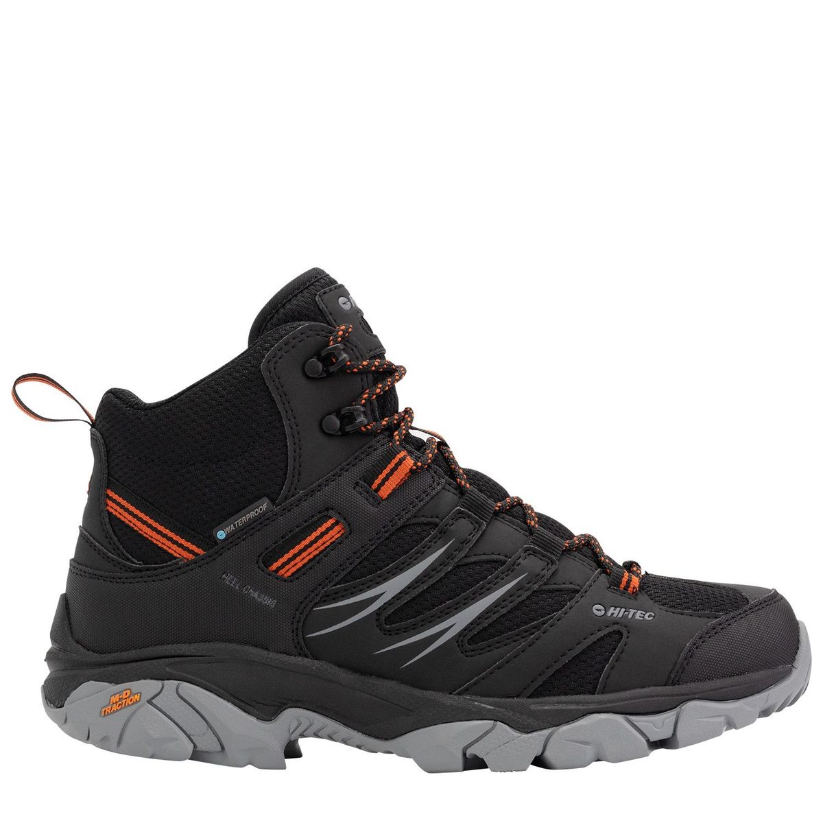 HI TEC - Zapatillas Deportivas Outdoor Hombre Hi Tec Tarantula Mid Wp Negro