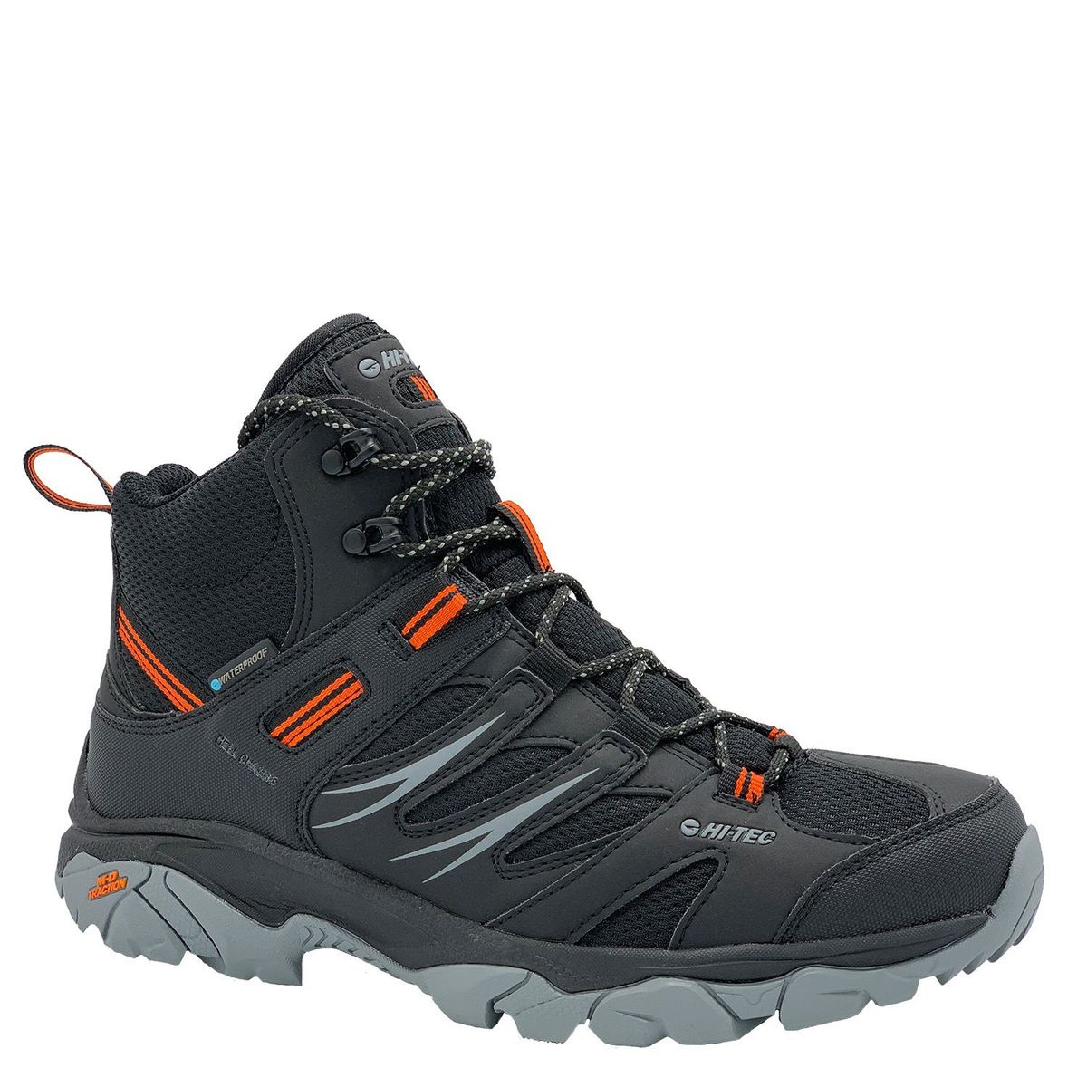 HI TEC - Zapatillas Deportivas Outdoor Hombre Hi Tec Tarantula Mid Wp Negro