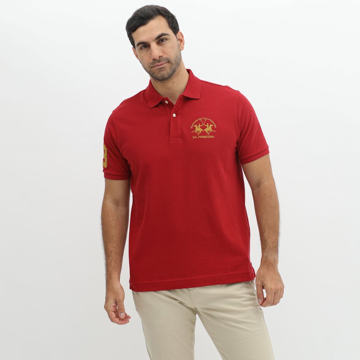 LA MARTINA - Polo Manga Corta 100% Algodón La Martina